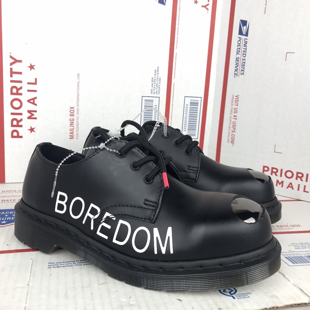 Dr. Martens Mens Sex Pistols Oxford Shoes Black